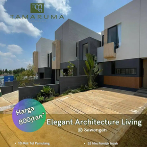 Elegant Architecture Living Tamaruma Sawangan Luxurious Concept