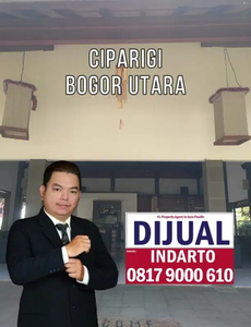 For sale tanah Kavling Hoek LT 220m² di Ciparigi Bogor Utara