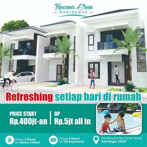 Green Kencana Residence, Rumah Dua Lantai dkt stasiun