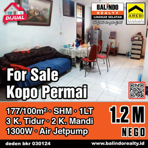 Jual Cepat Rumah Kopo Permai