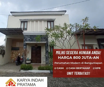 Jual Rumah Cantik Dalam Cluster Bisa KPR di Potorono, Banguntapan