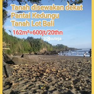 Land for rent leasehold kedungu Beach Tanah Lot Bali