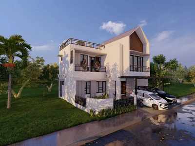 New Scandinavian House Hook On Progress In Sentul City, Bogor