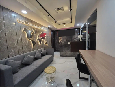 Office Space Bagus Pusat Kota Furnished di Pakuwon Siap Pakai