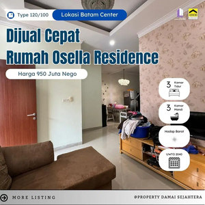 Osella Residence‼️Dijual Cepat