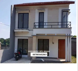 OVER KREDIT DP 57JT RUMAH 2LT SETU BEKASI