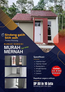 promo jual rumah subsidi lokasi 400 dari jl. raya