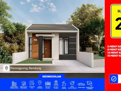 Rumah 200 Jutaan Promo Terbatas di Cigugir Parongpong Bdg Barat