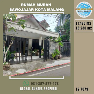 Rumah Bagus Luas Siap Huni Strategis di Sawojajar 1 Kota Malang