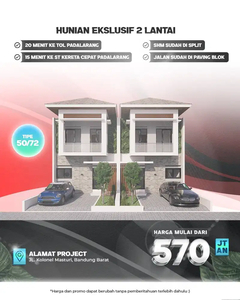 Rumah Baru Minimalist Dekat Cimahi Lembang