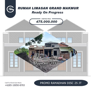 Rumah Baru Ready on Progres Promo Ramadhan Disc 25 Jt di Kota Semarang