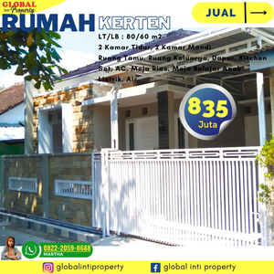 Rumah Kerten Dijual