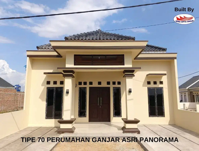 Rumah Komersil Modern Minimalis Asri Tipe 70 di Kota Metro