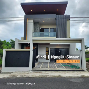 RUMAH MEWAH MODERN SIAP HUNI TIMUR UII TERPADU JALAN KALIURANG