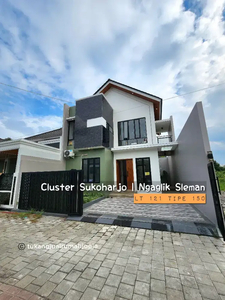 RUMAH MODERN MINIMALIS FURNISH DEKAT UII TERPADU JALAN KALIURANG