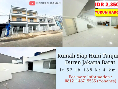 Rumah Siap Huni Tanjung Duren Jakarta Barat