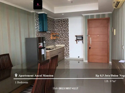 Sewa Apartement Ancol Mansion Middle Floor 1BR Full Furnished View Sea