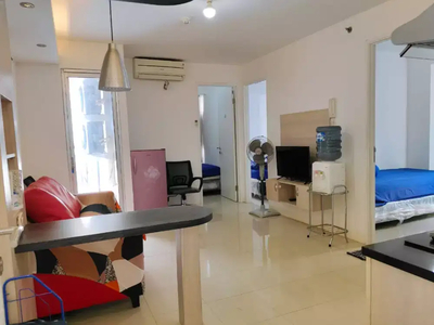 sewa murah apartemen bassura 3 bedroom full furnish, free ipl