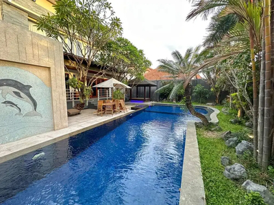 SP 428 For rent modern villa di kawasan kerobokan badung bali