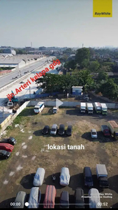 Tanah commercial di jln.ARTERI KELAPA GADING,strategis,hoek,siap pakai