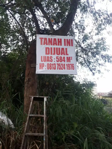 TANAH DI JUAL SELUAS 584 M2, LOK. DEKAT KAMPUS UMA MEDAN