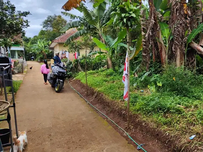 Tanah didesa Pinggir Jalan Mobil di Kiarapedes Purwakarta Dijual Murah