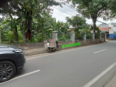 Tanah Lahan Komersial Pinggir Jalan di ciputat