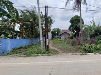 tanah pinggir jalan dekat banget ITERA