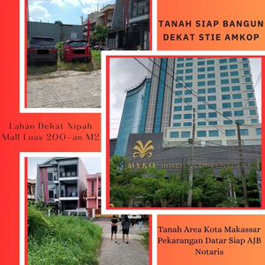 Tanah Siap Bangun Dekat STIE AMKOP Pekarangan Datar Siap AJB Notaris