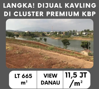 Tanah Siap Bangun Dijual Kota Baru Parahyangan View Danau