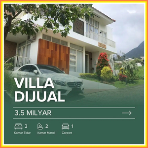 Villa Dijual Amarta Hills Full Furnished, View Bagus Batu Malang