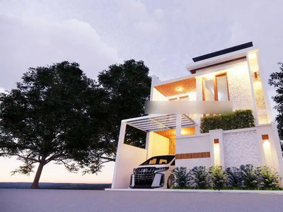 Villa inden Modern minimalis 2 unit matahari terbit sanur Denpasar