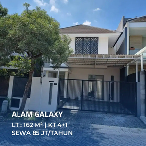 Baru Gress‼️Sewa Rumah Alam Galaxy Surabaya Barat