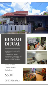 Di jual murah rumah pribadi