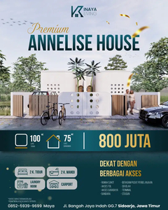 Di Jual Rumah dengan lokasi Startegis Annelise House