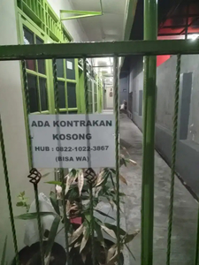 Di sewakan kontrakan baru renovasi