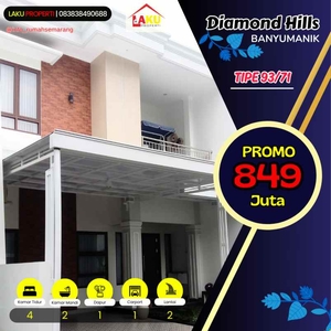 Diamond Hills Residence Banyumanik Rumah Mewah 2 Lantai Blok 12 A