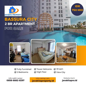 Dijual 2BR Apartemen Bassura City Tower Heliconia Jakarta Timur