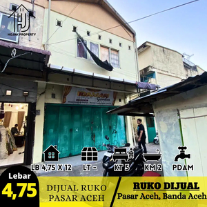 Dijual ruko 5 kamar tidur 2 kamar mandi untuk usaha