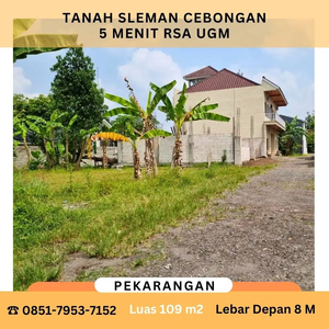 Dijual Tanah Cebongan Sleman Dekat Pasar Cebongan Siap Balik Nama