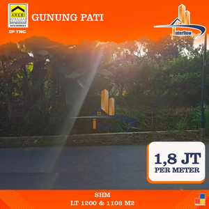 DIJUAL TANAH DAERAH GUNUNG PATI