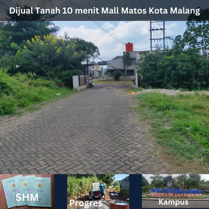 Dijual Tanah Dekat ITN Sigura-Gura Kota Malang 1 kavling