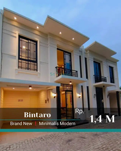 dijual townhouse exclusive di Bintaro pondok karya