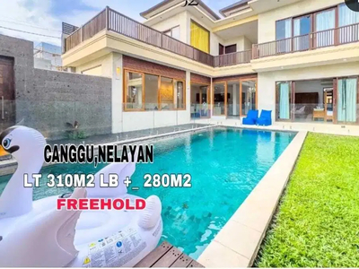 DIJUAL VILLA JALAN KAKI KE PANTAI NELAYAN CANGGU BALI