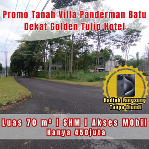 Harga Nego Tanah Villa Oro Oro Ombo Batu Kawasan Asri Surat SHM