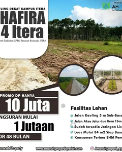 Jual Kavling strategis dekat tol exit Itera