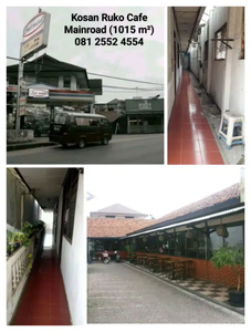Jual Ruko Cafe Kosan 1015m² Jl Raya Mainroad Jatinangor