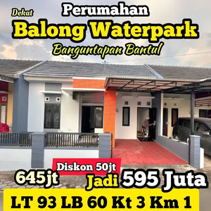 Rumah Di Perum dkt ke Ringroad Kotagede Balong Waterpark Banguntapan