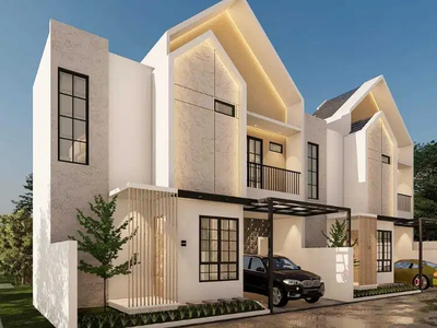 Rumah dijual 2 lantai dekat alun² kota depok GDC