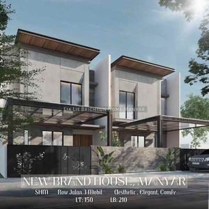 Rumah Manyar Kertoadi Surabaya New Gress Estetik Modern